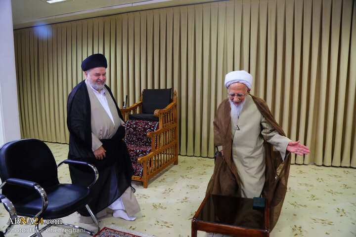 دیدار با آیت الله جوادی آملی