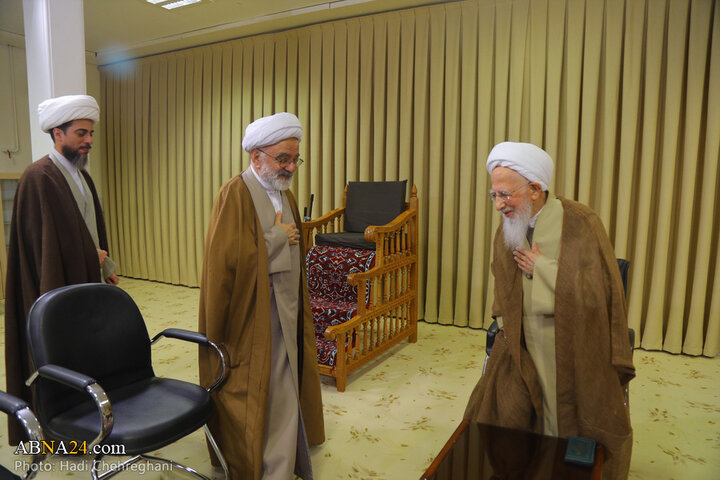 دیدار با آیت الله جوادی آملی