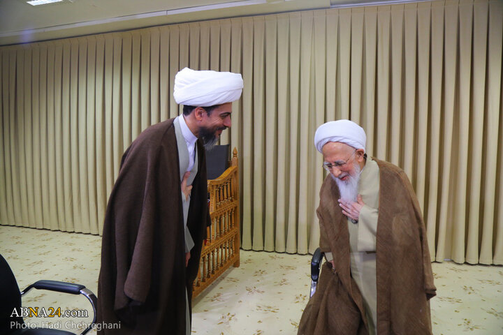 دیدار با آیت الله جوادی آملی