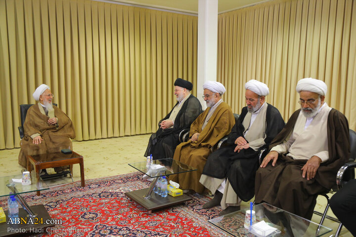 دیدار با آیت الله جوادی آملی