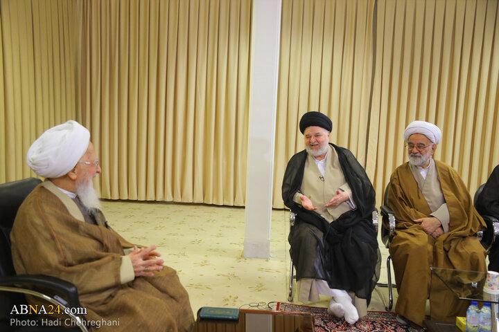 دیدار با آیت الله جوادی آملی