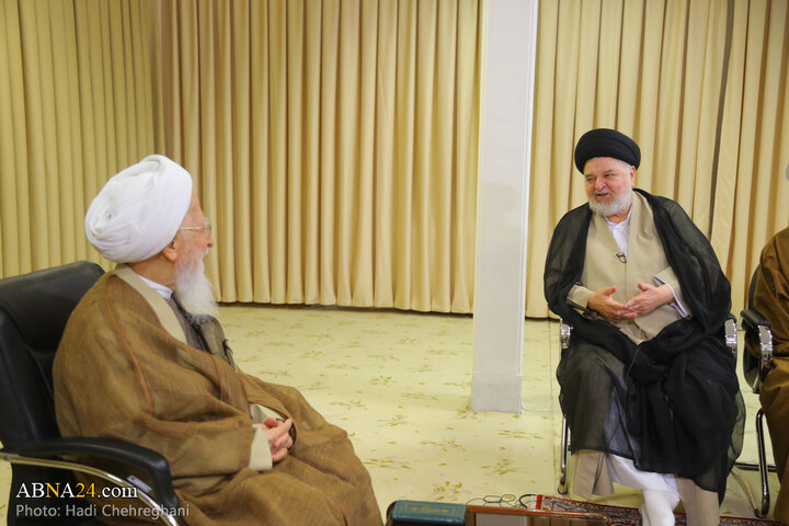 دیدار با آیت الله جوادی آملی