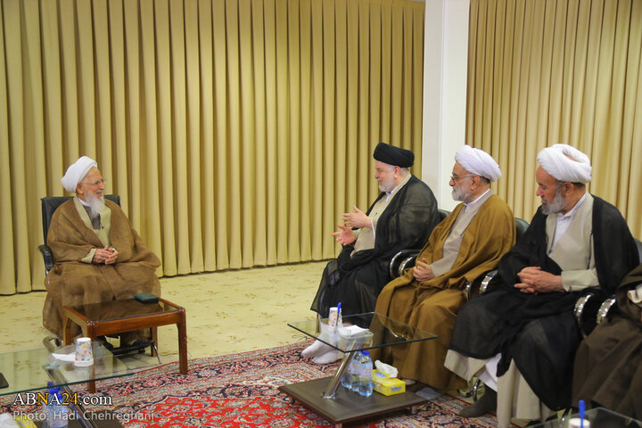 دیدار با آیت الله جوادی آملی
