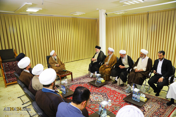 دیدار با آیت الله جوادی آملی