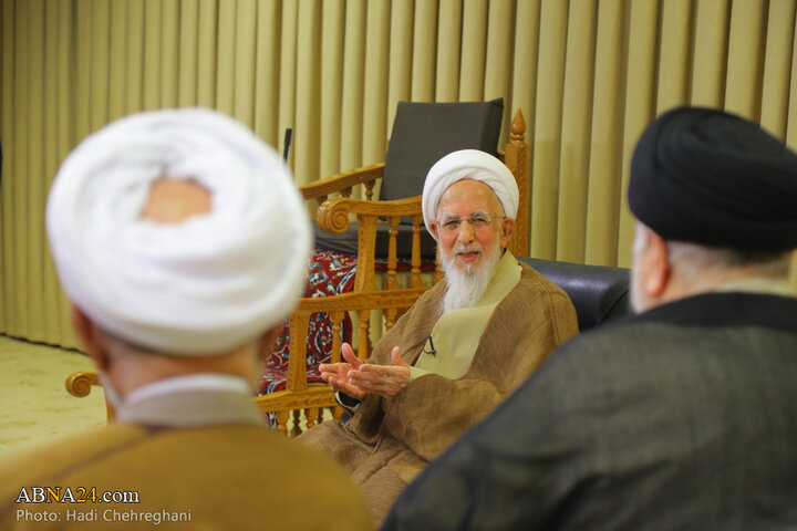 دیدار با آیت الله جوادی آملی