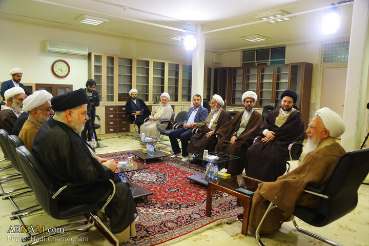 دیدار با آیت الله جوادی آملی