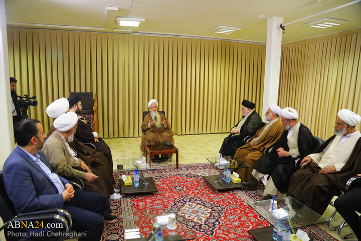 دیدار با آیت الله جوادی آملی