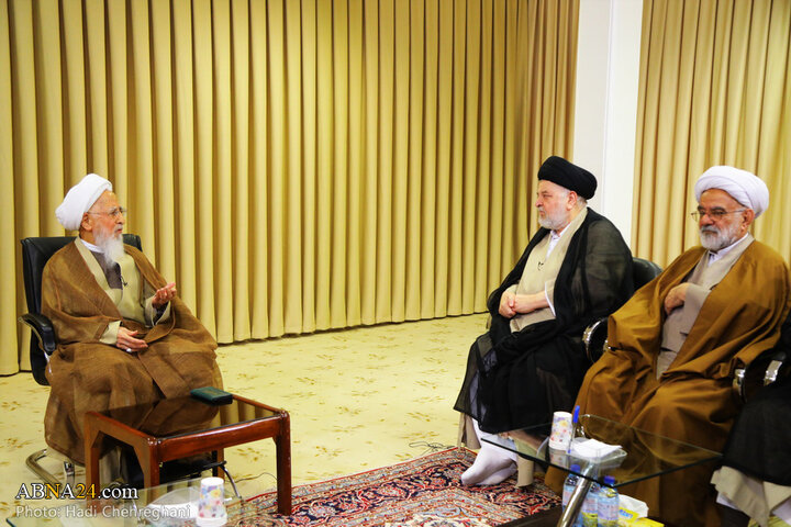 دیدار با آیت الله جوادی آملی