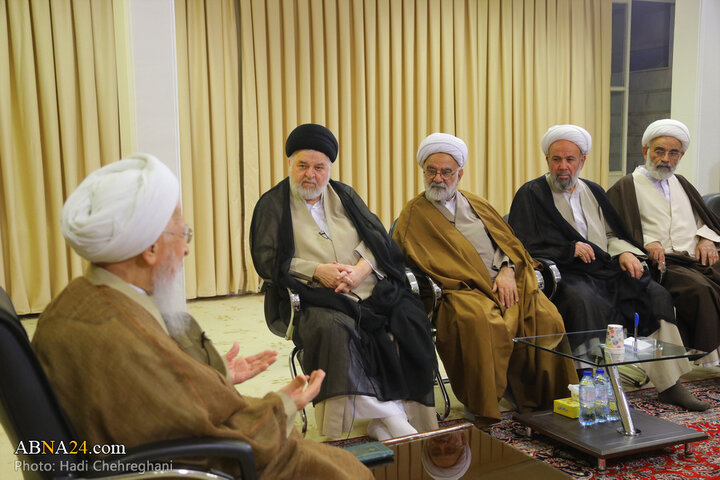 دیدار با آیت الله جوادی آملی