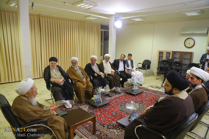 دیدار با آیت الله جوادی آملی