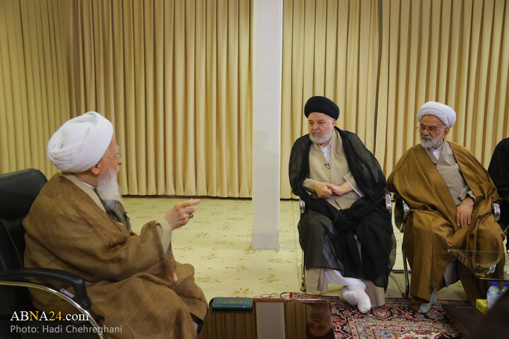 دیدار با آیت الله جوادی آملی