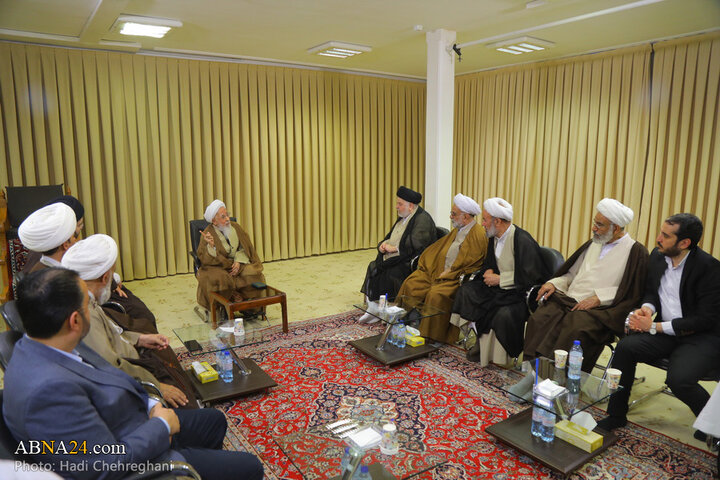 دیدار با آیت الله جوادی آملی