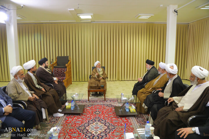دیدار با آیت الله جوادی آملی