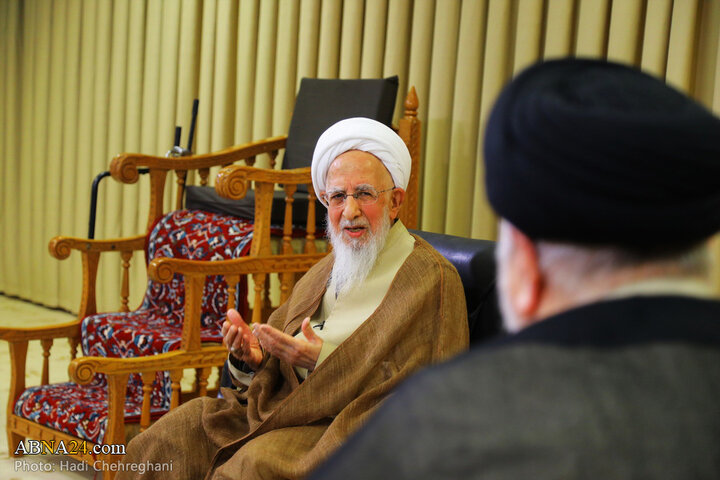 دیدار با آیت الله جوادی آملی