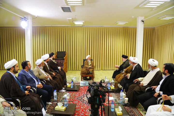 دیدار با آیت الله جوادی آملی
