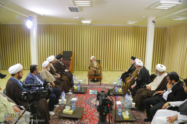 دیدار با آیت الله جوادی آملی