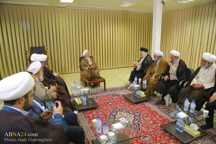 دیدار با آیت الله جوادی آملی