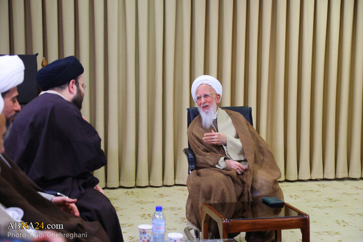 دیدار با آیت الله جوادی آملی