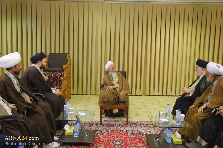 دیدار با آیت الله جوادی آملی