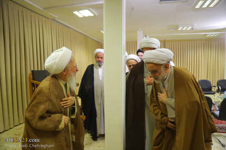 دیدار با آیت الله جوادی آملی