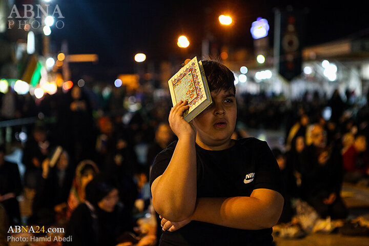 Photos: First Night of Ghadr observed at Hazrat Masoumeh holy shrine