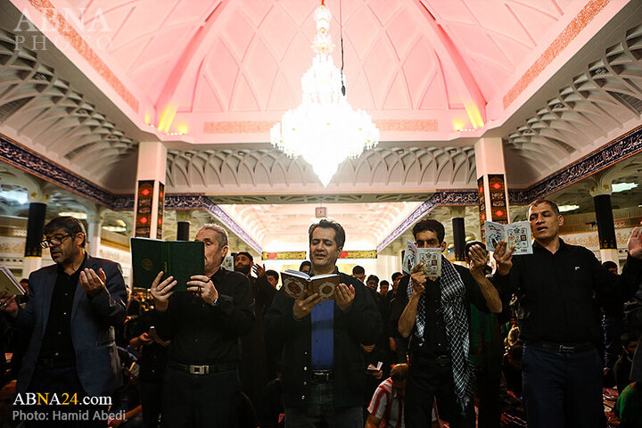 Photos: First Night of Ghadr observed at Hazrat Masoumeh holy shrine