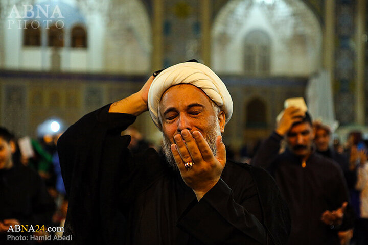 Photos: First Night of Ghadr observed at Hazrat Masoumeh holy shrine