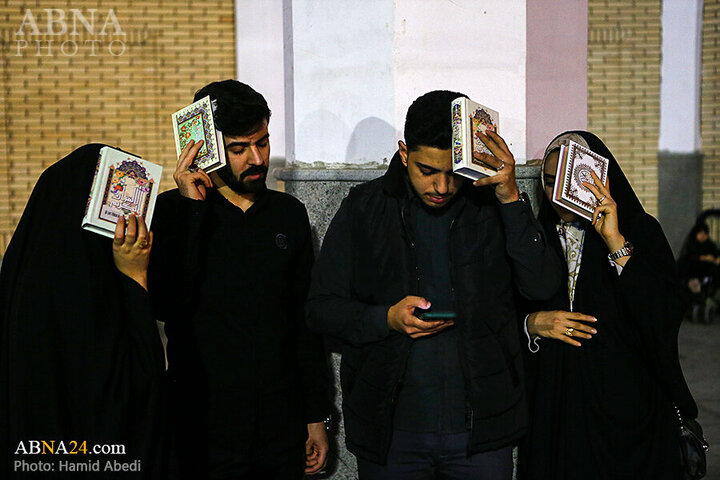 Photos: First Night of Ghadr observed at Hazrat Masoumeh holy shrine