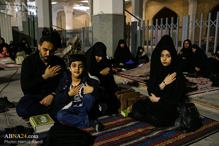 Photos: First Night of Ghadr observed at Hazrat Masoumeh holy shrine