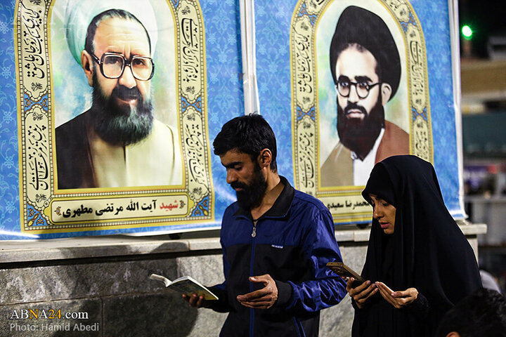 Photos: First Night of Ghadr observed at Hazrat Masoumeh holy shrine