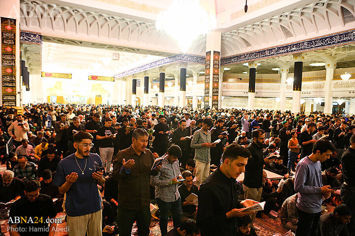 Photos: First Night of Ghadr observed at Hazrat Masoumeh holy shrine