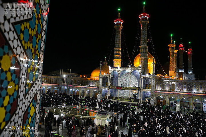 Photos: First Night of Ghadr observed at Hazrat Masoumeh holy shrine