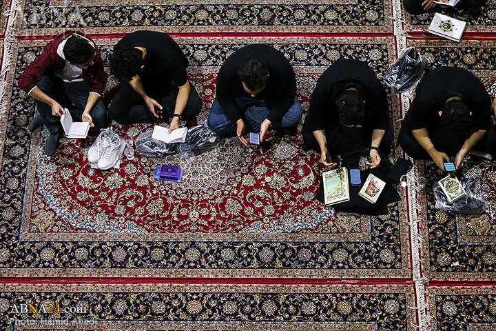 Photos: First Night of Ghadr observed at Hazrat Masoumeh holy shrine