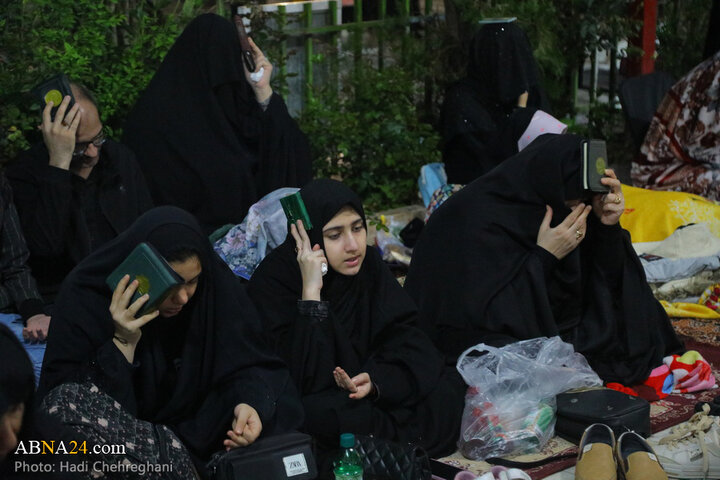 شب قدر در گلزار قم
