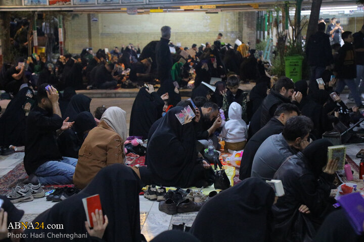 شب قدر در گلزار قم