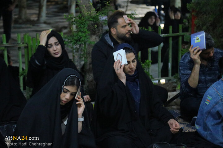 شب قدر در گلزار قم