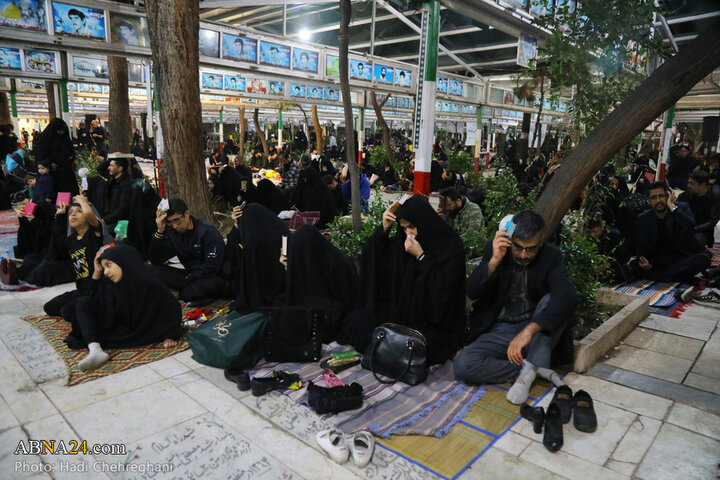 شب قدر در گلزار قم