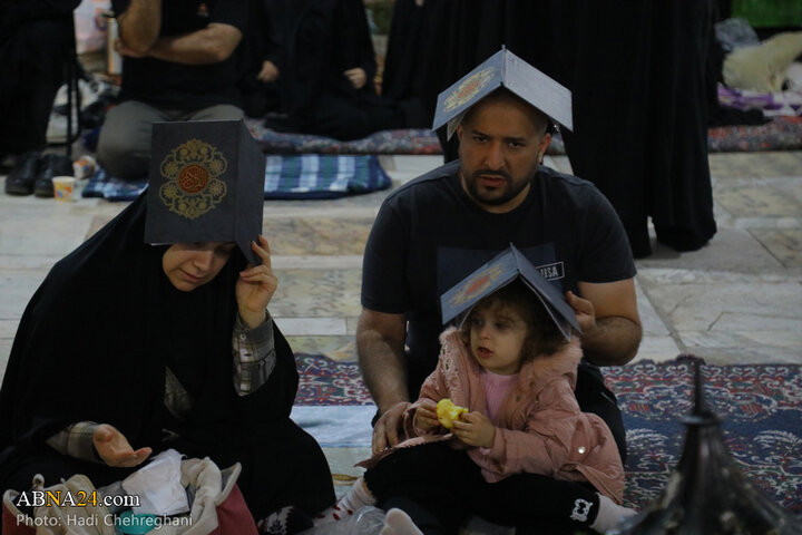 شب قدر در گلزار قم