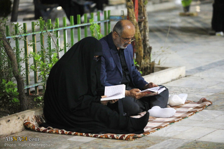 شب قدر در گلزار قم