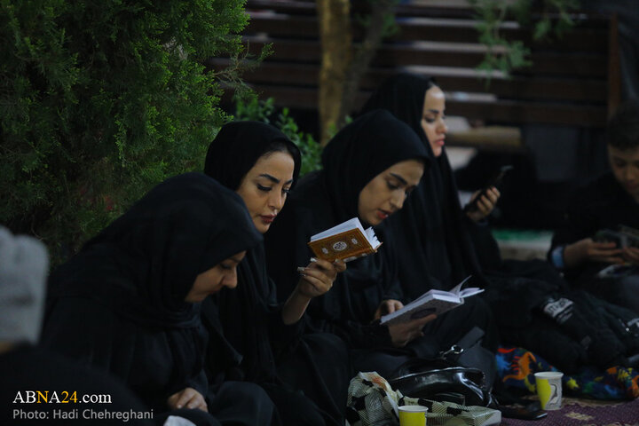 شب قدر در گلزار قم
