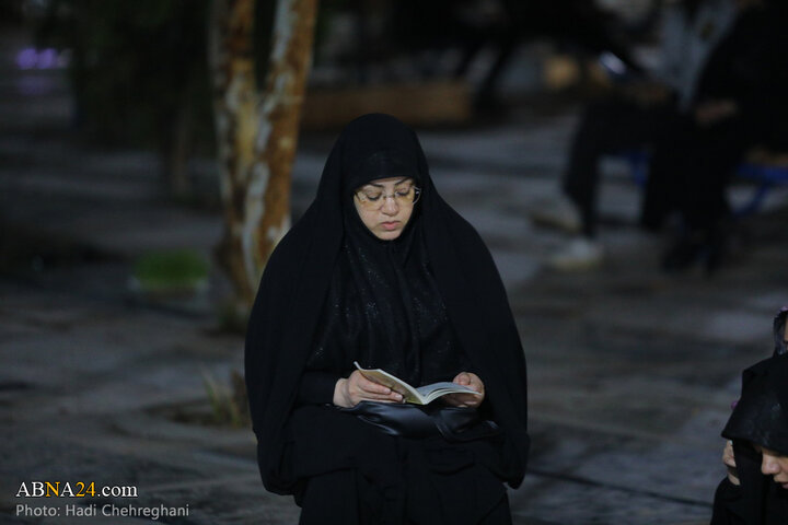 شب قدر در گلزار قم