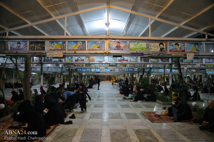 شب قدر در گلزار قم