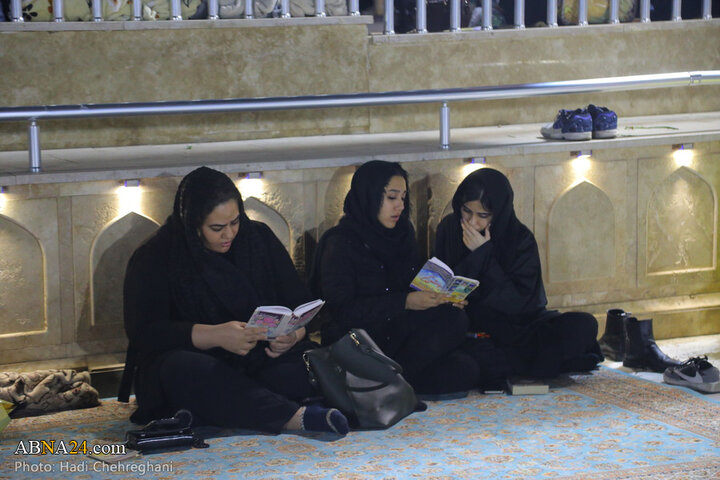 شب قدر در گلزار قم