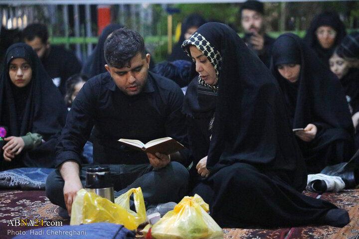 شب قدر در گلزار قم