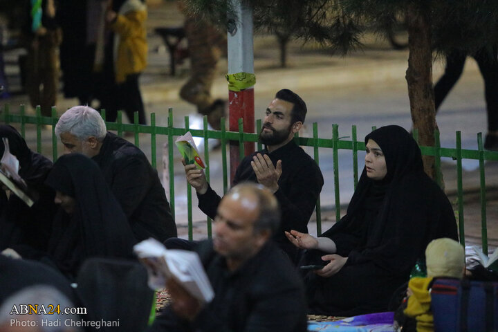 شب قدر در گلزار قم
