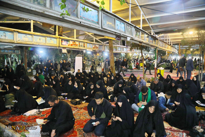 شب قدر در گلزار قم