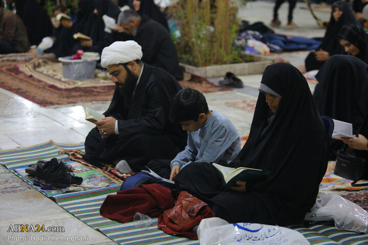 شب قدر در گلزار قم