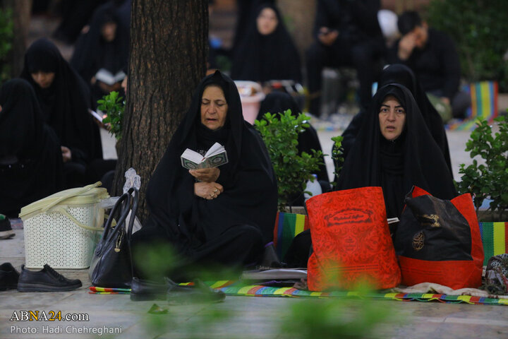شب قدر در گلزار قم