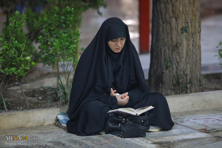 شب قدر در گلزار قم