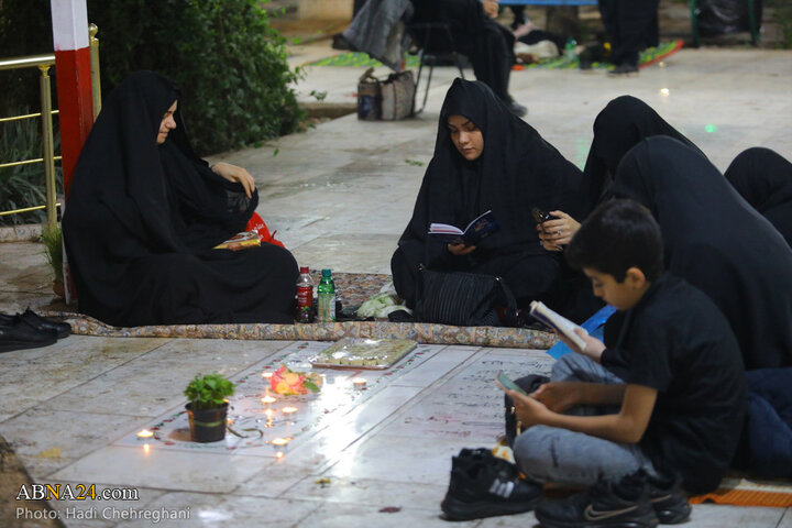 شب قدر در گلزار قم